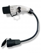 Cablu adaptor Type 2 la Schuko