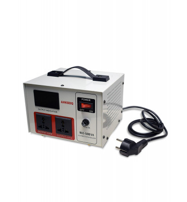 Stabilizator de tensiune monofazat 500 VA/400 W