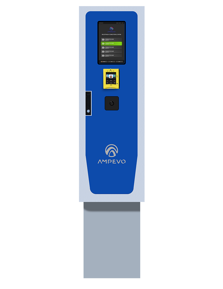AMP-PAY Borna de plata cu sistem POS Nayax